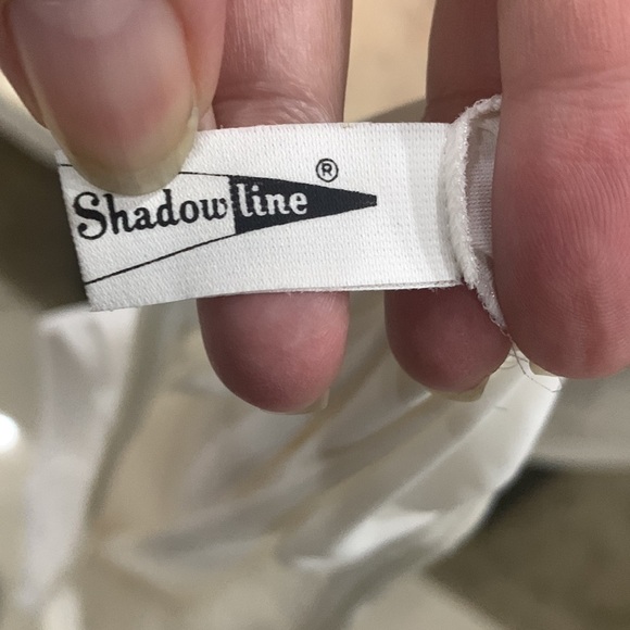 Shadowline long maxi white slip size small - Picture 5 of 6